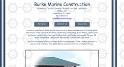 Desktop Screenshot of burkemarine.com